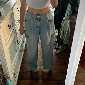 Pacsun baggy blue wash jeans